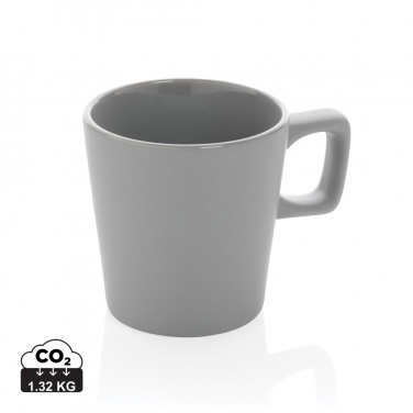 Logotrade advertising product image of: Ceramic modern coffee mug 300ml