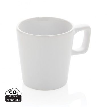 Logotrade promotional merchandise photo of: Ceramic modern coffee mug 300ml
