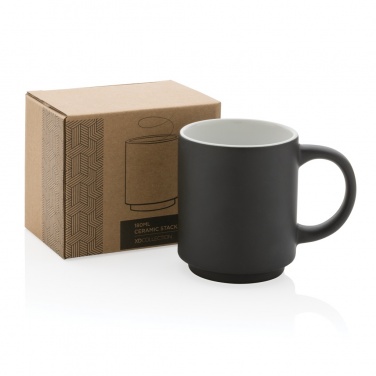 Logotrade promotional giveaway picture of: Ceramic stackable mug 180ml