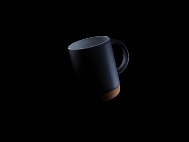 Logo trade promotional merchandise picture of: Ceramic mug with cork base 280ml