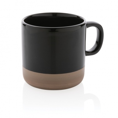 Logo trade corporate gift photo of: Glazed ceramic mug 360ml
