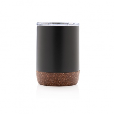 Logo trade corporate gifts picture of: RCS Re-steel cork small vacuum coffee mug