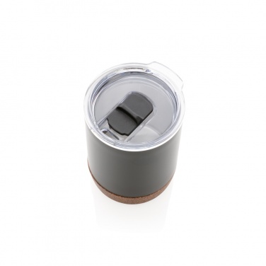 Logo trade promotional items picture of: RCS Re-steel cork small vacuum coffee mug
