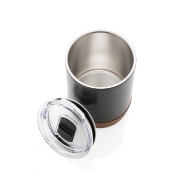 Logotrade promotional product image of: RCS Re-steel cork small vacuum coffee mug
