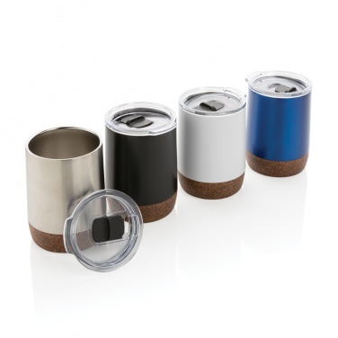 Logotrade advertising product image of: RCS Re-steel cork small vacuum coffee mug