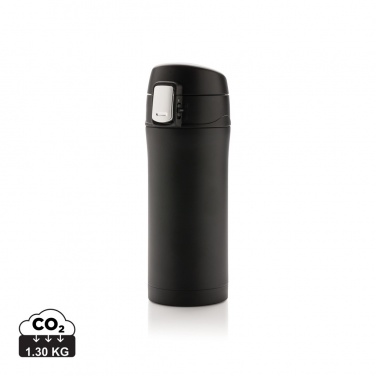 Logotrade promotional items photo of: RCS Recycled stainless steel easy lock vacuum mug
