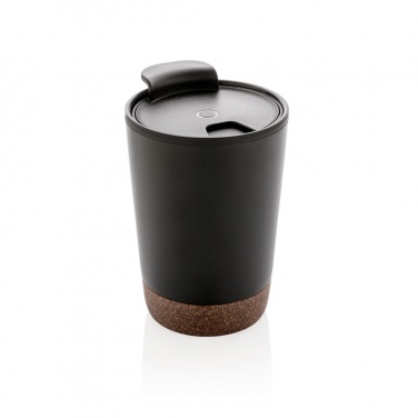 Logotrade promotional gift picture of: GRS RPP stainless steel cork coffee tumbler