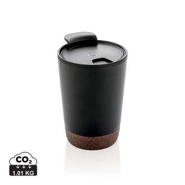 Logotrade business gifts photo of: GRS RPP stainless steel cork coffee tumbler