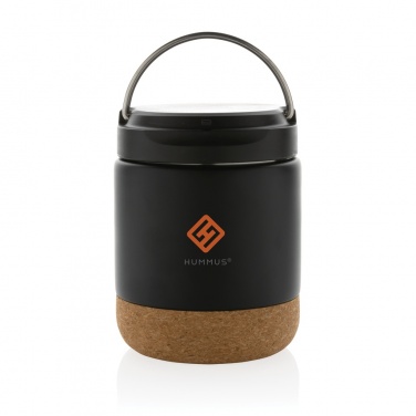 Logotrade promotional gift image of: Savory RCS certified recycled stainless steel foodflask