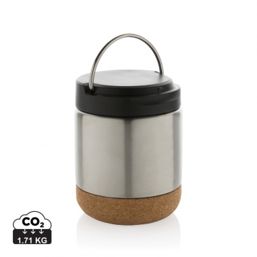 Logotrade promotional gift picture of: Savory RCS certified recycled stainless steel foodflask