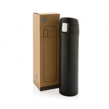 Logotrade corporate gift image of: RCS Re-steel easy lock vacuum flask