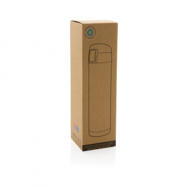 Logo trade promotional product photo of: RCS Re-steel easy lock vacuum flask