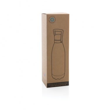 Logotrade business gift image of: RCS Recycled stainless steel large vacuum bottle 1.5L