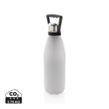 Logotrade promotional items photo of: RCS Recycled stainless steel large vacuum bottle 1.5L