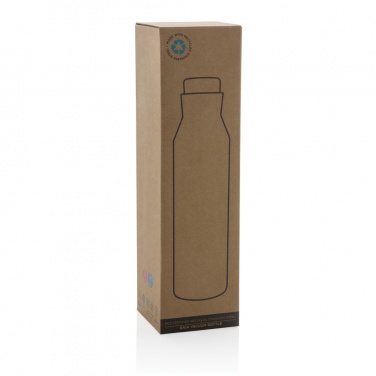 Logotrade advertising product picture of: Gaia RCS certified recycled stainless steel vacuum bottle
