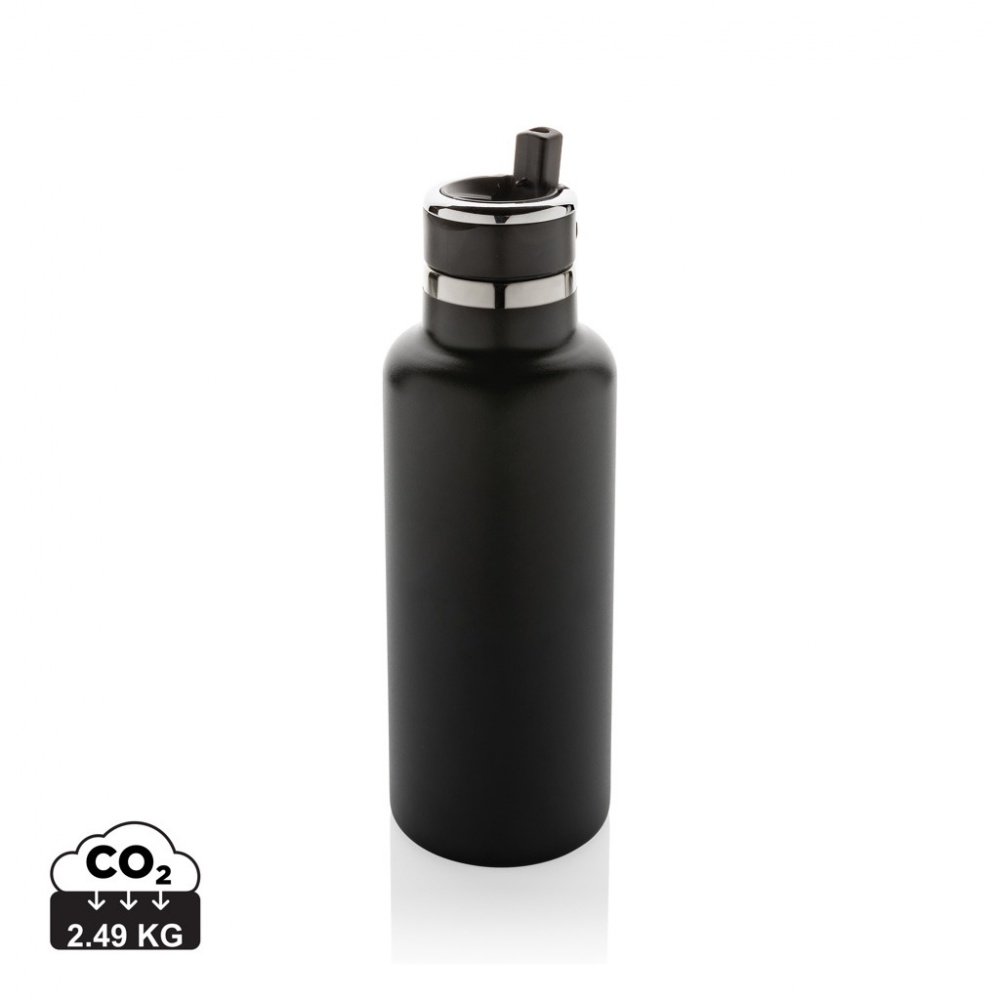 Logotrade promotional item picture of: Hydro RCS recycled stainless steel vacuum bottle with spout
