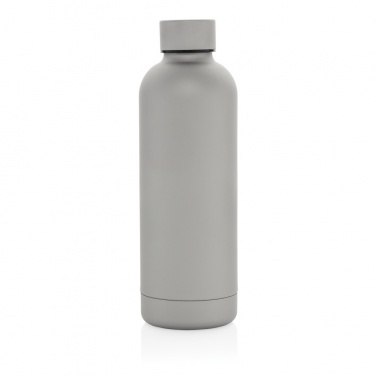 Logotrade corporate gift picture of: RCS Recycled stainless steel Impact vacuum bottle