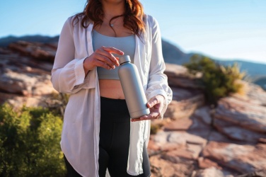 Logotrade corporate gift image of: RCS Recycled stainless steel Impact vacuum bottle