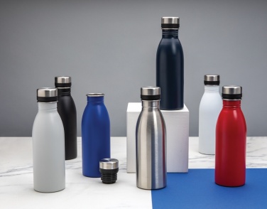 Logotrade promotional merchandise image of: RCS Recycled stainless steel deluxe water bottle