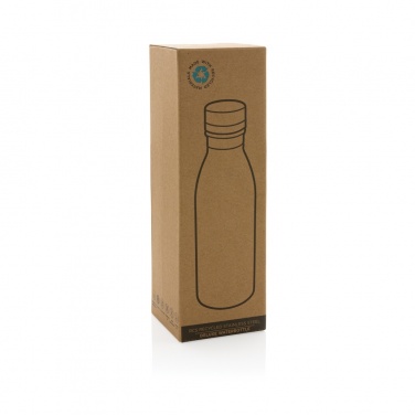 Logotrade promotional product image of: RCS Recycled stainless steel deluxe water bottle