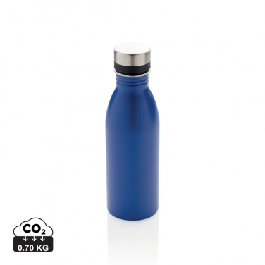 Logo trade corporate gift photo of: RCS Recycled stainless steel deluxe water bottle