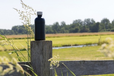 Logo trade corporate gifts picture of: Soda RCS certified re-steel carbonated drinking bottle