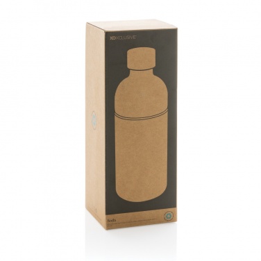 Logo trade promotional merchandise photo of: Soda RCS certified re-steel carbonated drinking bottle