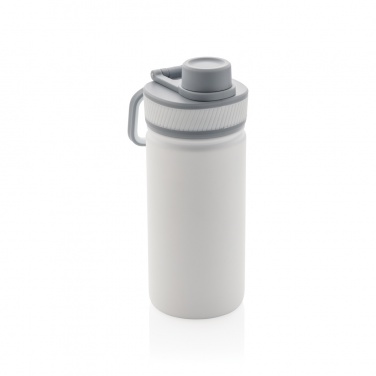 Logo trade promotional merchandise picture of: Vacuum stainless steel bottle with sports lid 550ml