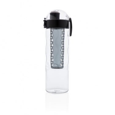 Logo trade promotional giveaways image of: Honeycomb lockable leak proof infuser bottle