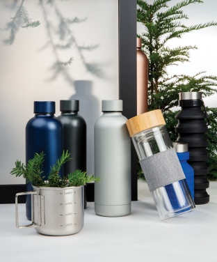 Logo trade promotional merchandise image of: Impact stainless steel double wall vacuum bottle