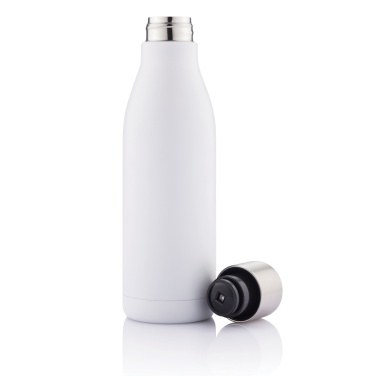 Logo trade promotional gift photo of: UV-C steriliser vacuum stainless steel bottle