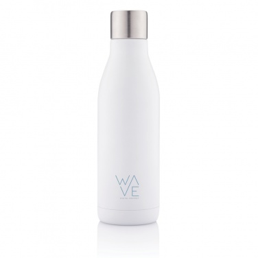 Logotrade promotional gifts photo of: UV-C steriliser vacuum stainless steel bottle