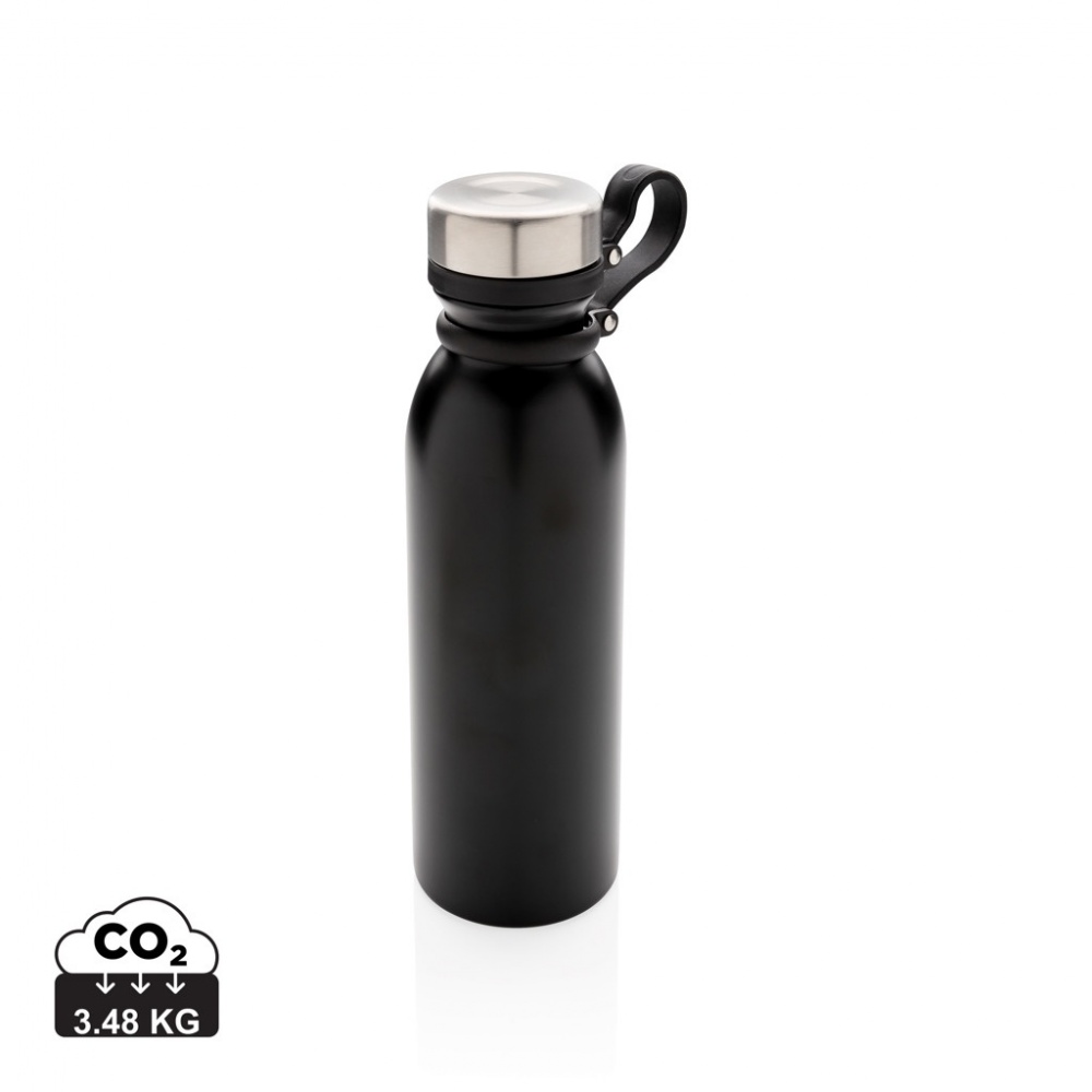 Logo trade promotional giveaway photo of: Copper vacuum insulated bottle with carry loop