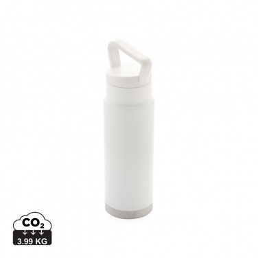 Logo trade promotional giveaway photo of: Leakproof vacuum on-the-go bottle with handle