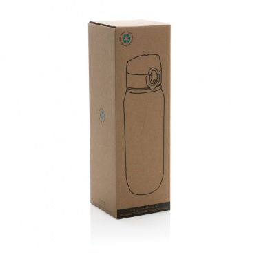 Logo trade promotional giveaway photo of: Yide RCS Recycled PET leakproof lockable waterbottle 800ml
