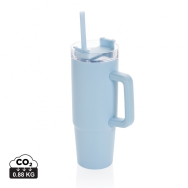 Logotrade promotional merchandise image of: Tana RCS plastic tumbler with handle 900ml