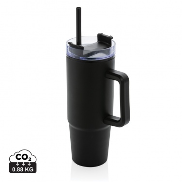Logo trade advertising products picture of: Tana RCS plastic tumbler with handle 900ml