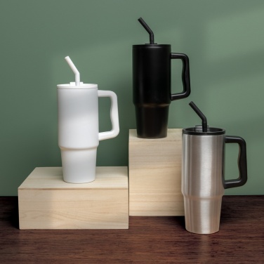 Logo trade promotional products picture of: Embrace deluxe RCS recycled stainless steel tumbler 900ml