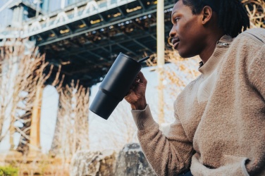 Logotrade advertising products photo of: Embrace deluxe RCS recycled stainless steel tumbler 900ml