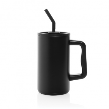 Logotrade promotional item picture of: Cube RCS certified recycled steel mug 800ml