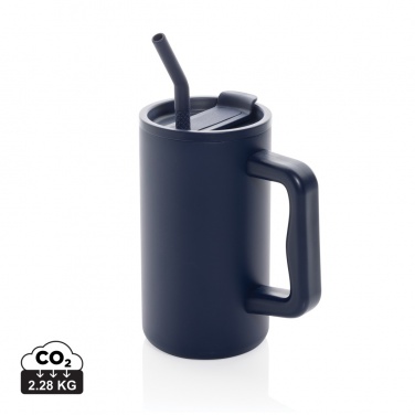 Logotrade corporate gifts photo of: Cube RCS certified recycled steel mug 800ml