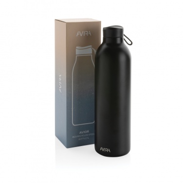 Logotrade promotional product picture of: Avira Avior RCS Re-steel bottle 1L