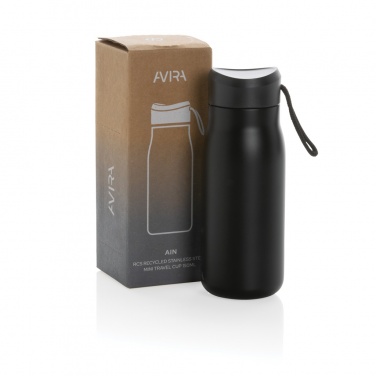 Logotrade promotional product picture of: Avira Ain RCS Re-steel 150ML mini travel bottle