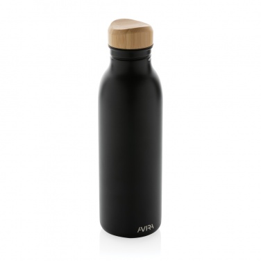 Logo trade corporate gifts image of: Avira Alcor RCS Re-steel single wall water bottle 600 ML