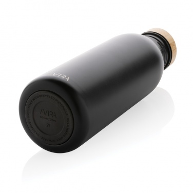 Logotrade promotional giveaways photo of: Avira Alcor RCS Re-steel single wall water bottle 600 ML