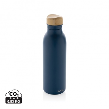 Logo trade promotional giveaways image of: Avira Alcor RCS Re-steel single wall water bottle 600 ML