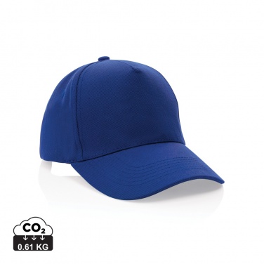 Logotrade advertising product image of: Impact 5panel 280gr Recycled cotton cap with AWARE™ tracer