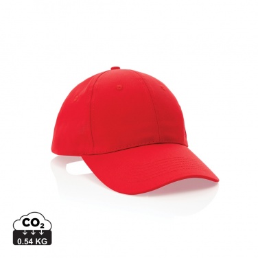 Logotrade promotional gifts photo of: Impact 6 panel 190gr Recycled cotton cap with AWARE™ tracer