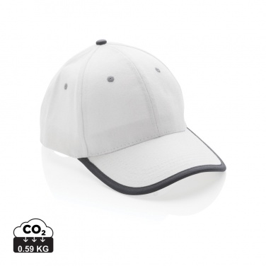 Logotrade promotional item image of: Impact AWARE™ Brushed rcotton 6 panel contrast cap 280gr
