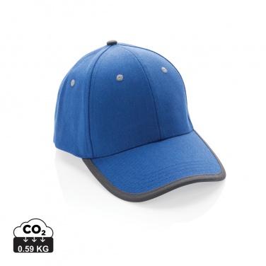 Logotrade advertising product image of: Impact AWARE™ Brushed rcotton 6 panel contrast cap 280gr